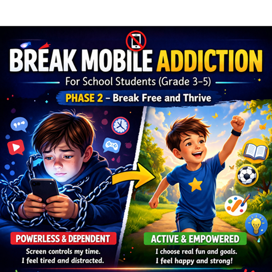 Break Mobile Addiction(School Grade 3-5)(PHASE 2)